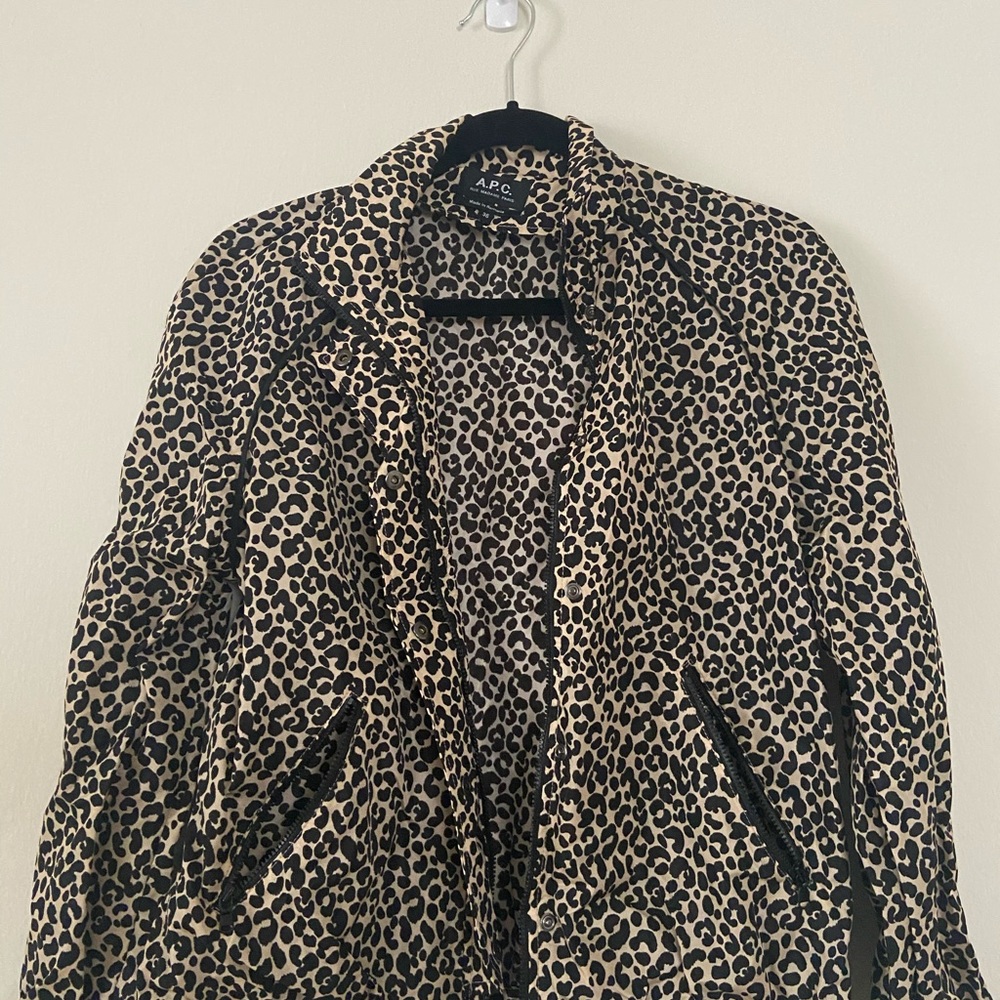 APC Leopard Print Jacket